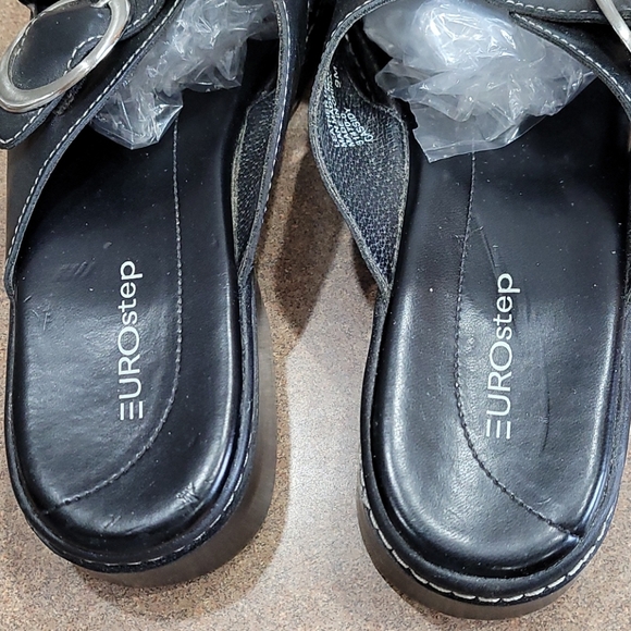 EUROSTEP Cassidy Black Sandals!!! - Picture 4 of 11